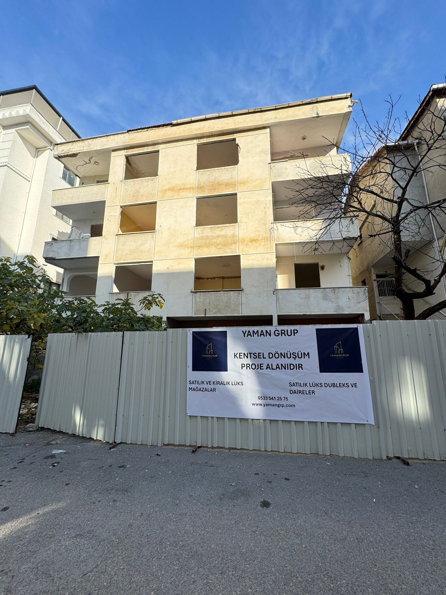 Kartal Esentepe Aytekin Sokak Projesi